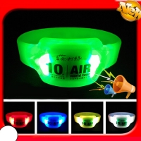 Silicone Music Control Flashing Bracelet