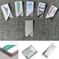 Silver Bookmark or Money Clip