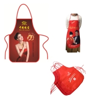 Custom Full Color Imprint Non-woven Apron