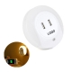 Double USB Charging Ports LED Night Light