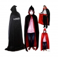 Unisex Full Length Hooded Cape Halloween Christmas Cloak