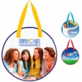 Laminated Non-Woven Round Tote