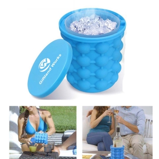 Silicone Ice Tray Mold Bucket