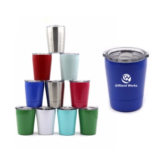 8.5 OZ Stainless Steel Double-wall Vacuum Insulated Cup With Lid