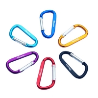 Custom Big Size D Shape Carabiner With LOGO