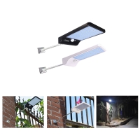 36 LED Solar Power Human Body Sensor Control Wall Lamp