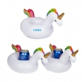 Inflatable Floating Unicorn Cup Holder