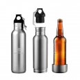 Stainless Steel Beer Bottle Insulator With Opener