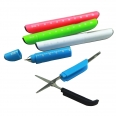 Multifunctional Pen with Ruler, Scissors, Knife
